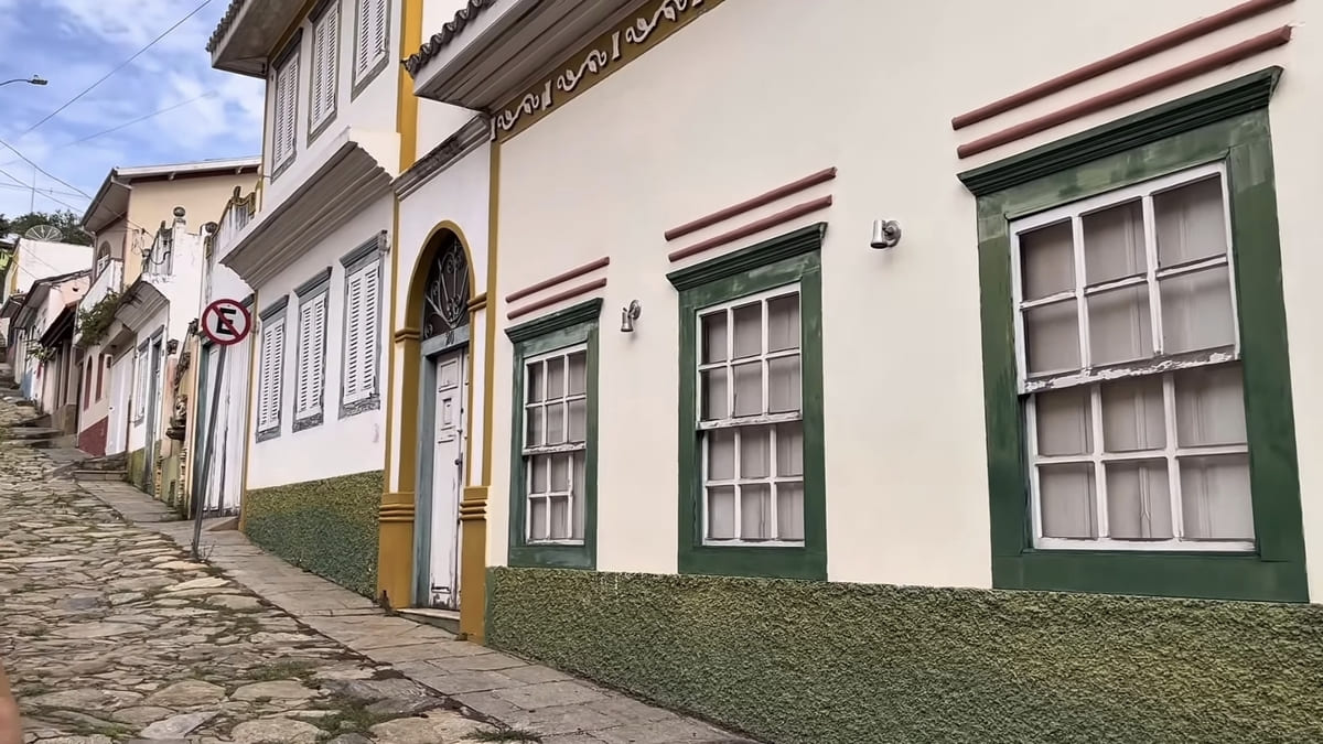 A cidade é patrimônio cultural brasileiro e o centro da cidade e tombado pelo Iphan - Reprodução: YouTube