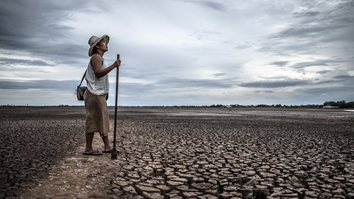 A temperatura média na superfície da Terra aumentou cerca de 1,1 grau Celsius desde o início da Revolução Industrial, em 1850.