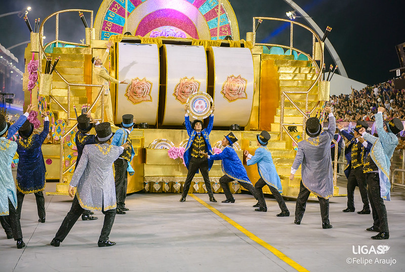 Rosas de Ouro conquistou seu oitavo título após vitória no Carnaval de 2025 em São Paulo / Foto: Felipe Araujo/Liga-SP.