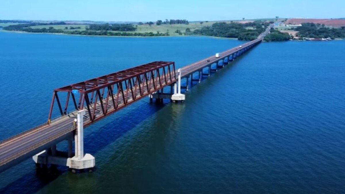 Nova ponte deve ser entregue até o fim de 2026. /Foto: Reprodução/YouTube/Val Drone Hobby