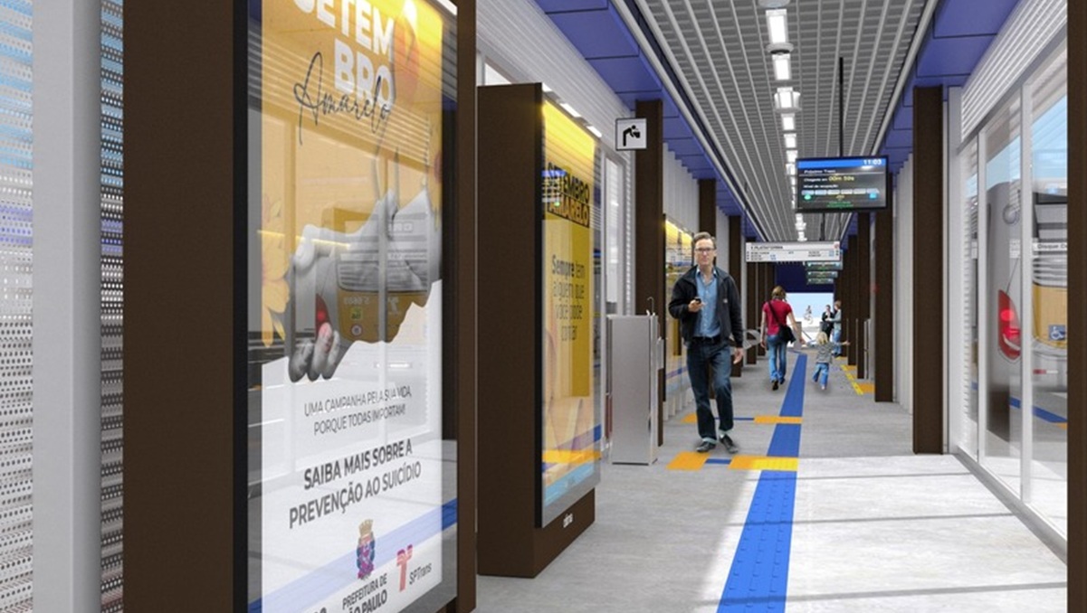 Serão 12 estações por sentido/Divulgação/PMSP