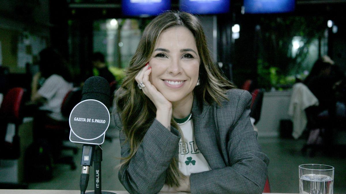 A educadora Carina Fragozo durante entrevista à Gazeta/Thiago Neme/Gazeta de S.Paulo