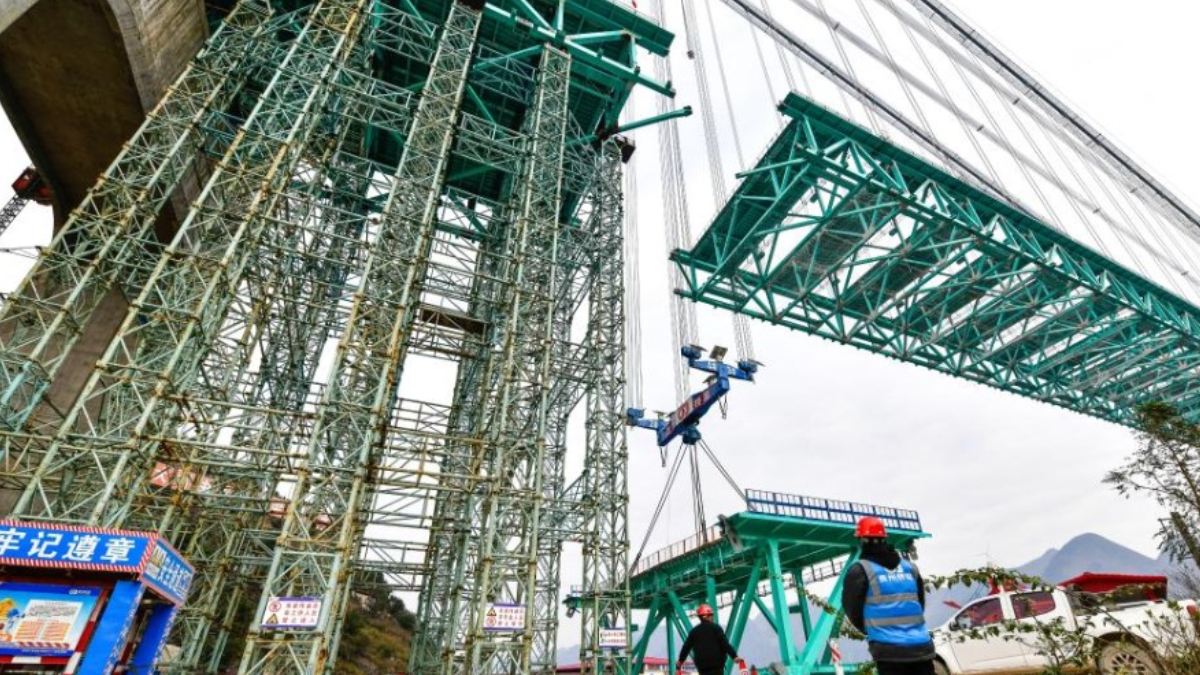 Valor da construção em reais é de aproximadamente avaliado em R$ 1,5 bilhão. /Foto: Xinhua/Yang Wenbin
