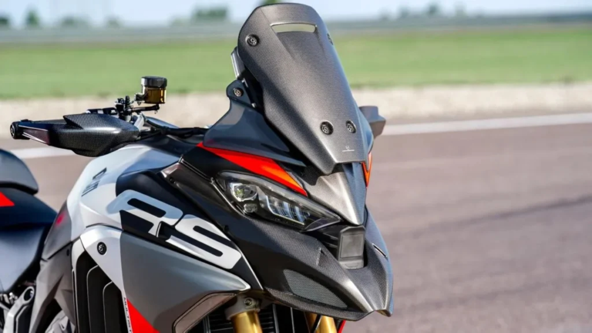 Nova dianteira da Multistrada V4 RS destaca aerodinâmica e tecnologia embarcada |Divulgação/Ducati