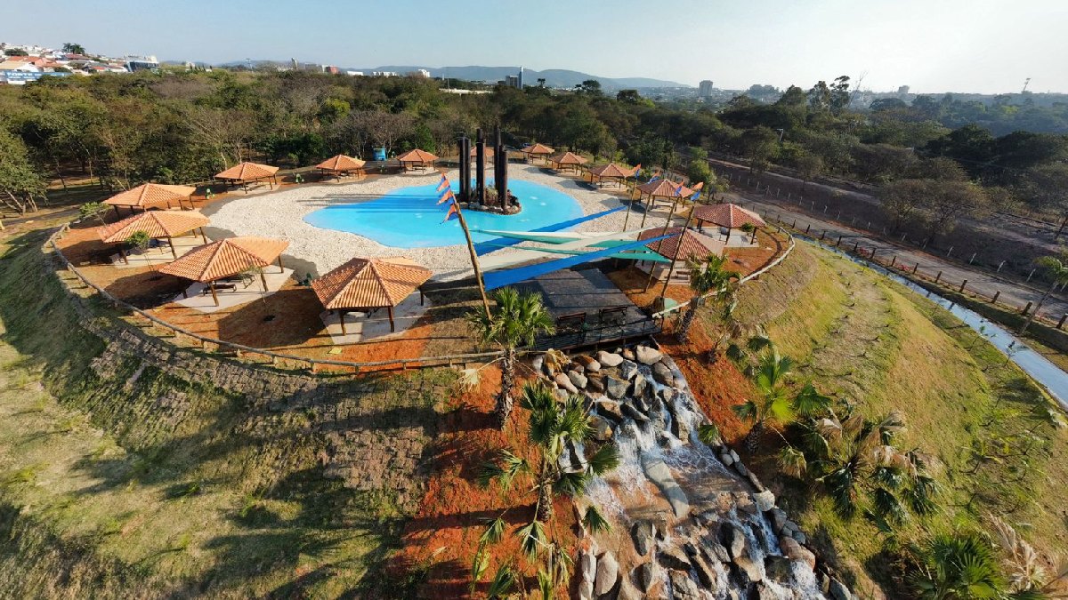 O espaço é de 330 mil m² no Espaço das Águas, trazendo a natureza como a grande estrela - (Divulgação/Prefeitura de Jundiaí)