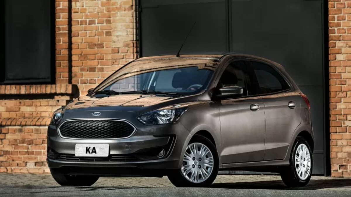 Ford Ka é o 2º carro com mais roubos ou furtos, com 1.182 casos.