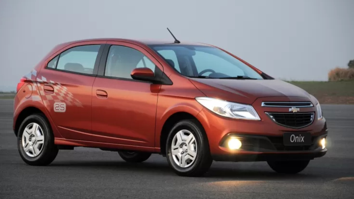 Chevrolet Onix é o 3º carro com mais roubos ou furtos, com 1.172 casos.