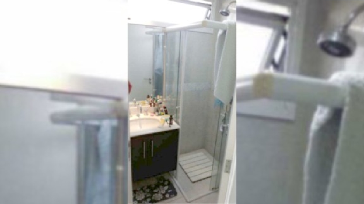 Esta é uma das suítes do apartamento | Reprodução/Leilão Eletrônico