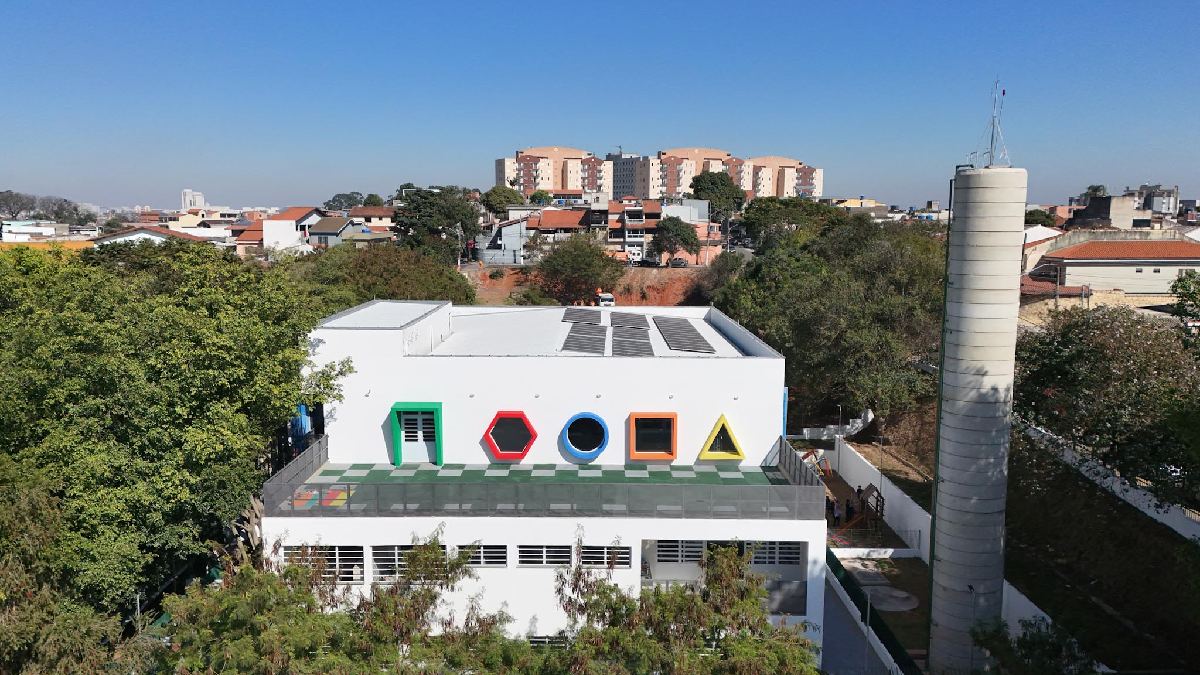 EMEI Jô Soares foi inaugurada no dia 13 de agosto |Sergio Barzaghi/Secom