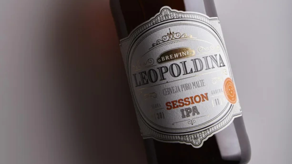 Leopoldina Session Ipa foi premiada com uma medalha de ouro na categoria Session India Pale Ale. /Foto: Divulgação