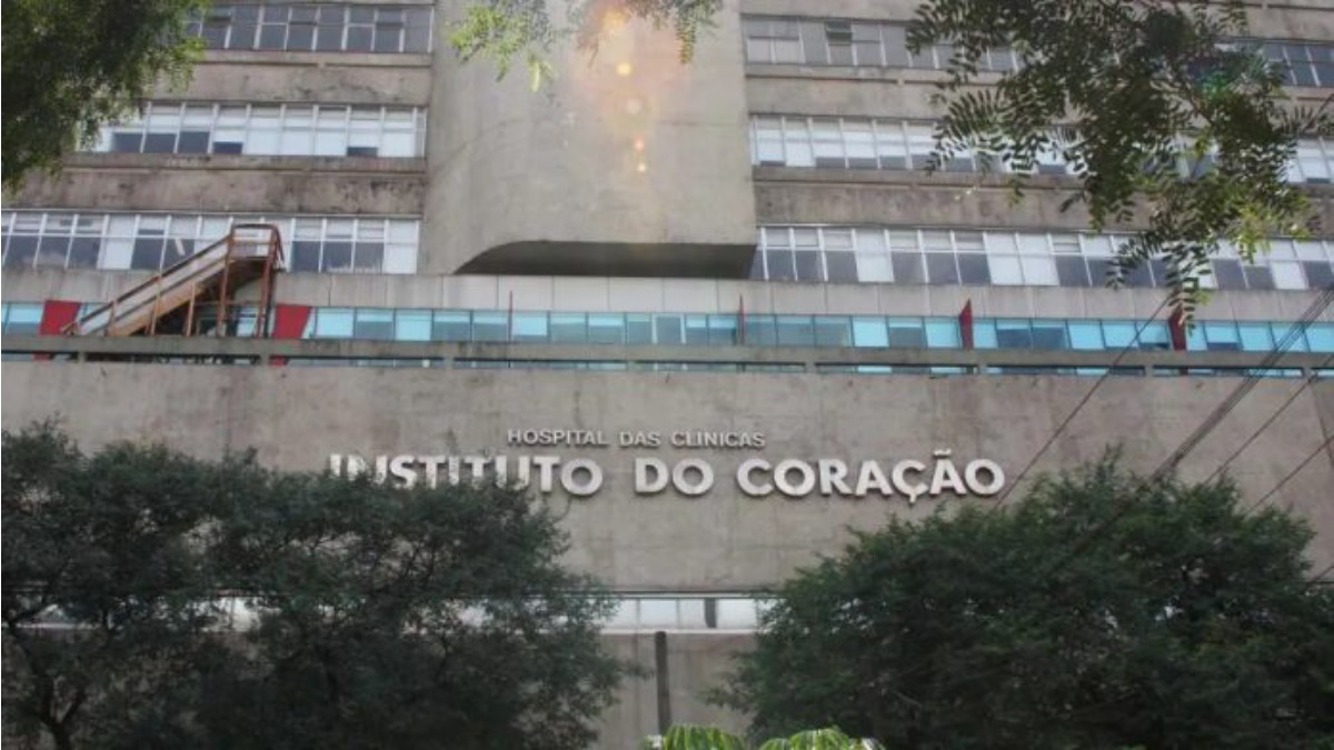 Instituto do Coração (InCor-HCFMUSP alcançou sua melhor posição histórica em cardiologia. Foto: Reprodução/Governo de SP
