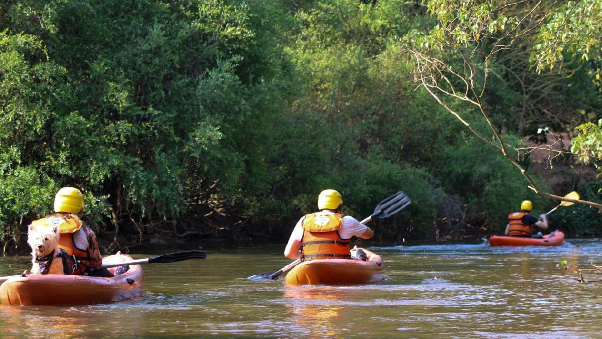 Entre as atrações estão campeonato de rapel, voo livre, passeio de balão, bote no Rio do Peixe, competição de caiaque, off road 4x4 e circuito de quadriciclo. Foto: Divulgação/Daniel Rosa