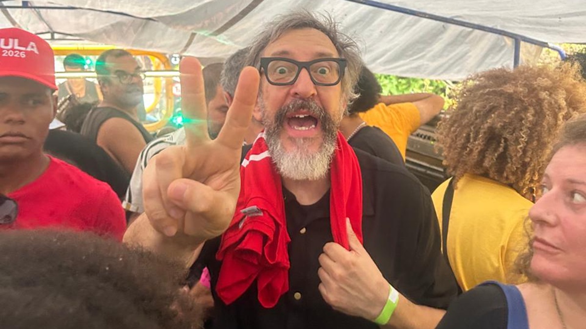 O cantor e apresentador Thunderbird/Bruno Hoffmann