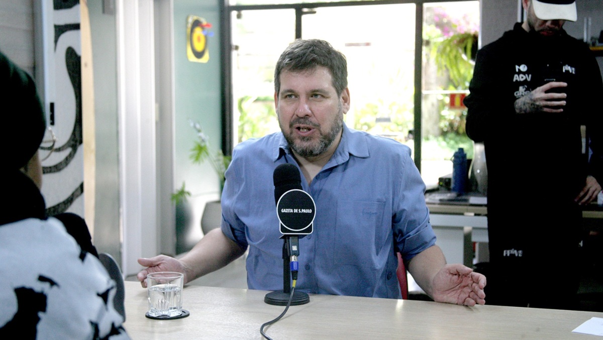 O artista foi entrevistado nesta semana na redação da Gazeta/Thiago Neme/Gazeta de S.Paulo