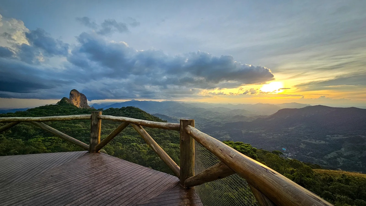 Uma das vistas impressionantes de São Bento do Sapucaí/Divulgação