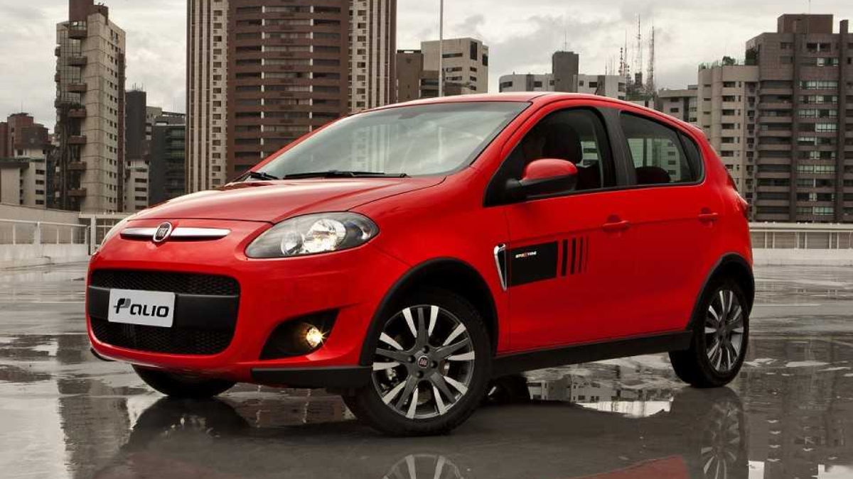Fiat Palio registrou 38.245 vendas. /Foto: Divulgação/Fiat