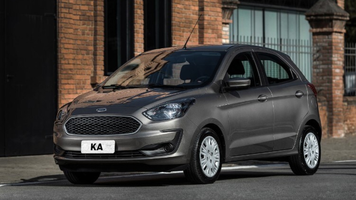 Ford Ka registrou 27.471 vendas. /Foto: Divulgação/Ford