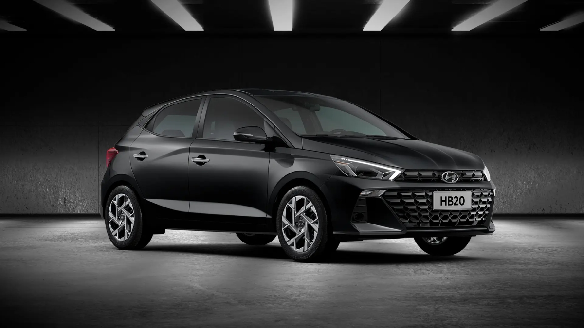 Hyundai HB20 registrou 39.405 vendas. /Foto: Divulgação/Hyundai