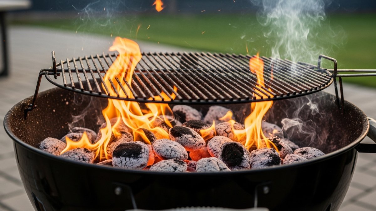 3 dicas para um bom churrasco 1) Espere o carvão virar brasa viva e sem chamas para assar a carne, pois isso evita que ela fique queimada por fora e crua por dentro.