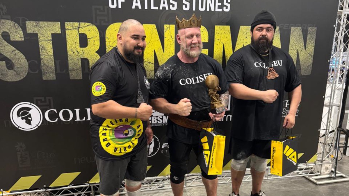 Título consagrou seu retorno às competições de strongman.