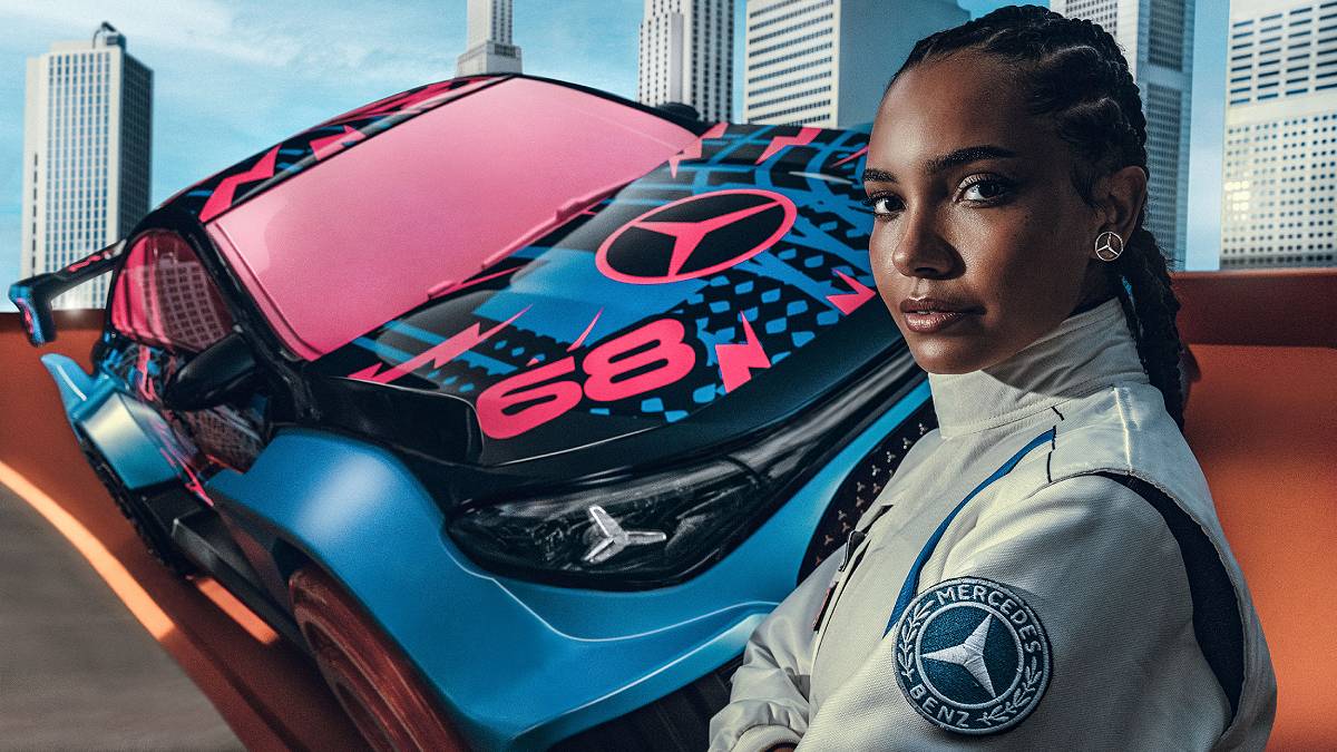 CLA Hot Wheels em Los Angeles cria parque de diversão para colecionadores | Divulgação/Mercedes-Benz