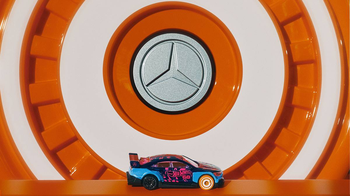 CLA Hot Wheels homenageia a infância e a cultura pop dos anos 1980 | Divulgação/Mercedes-Benz