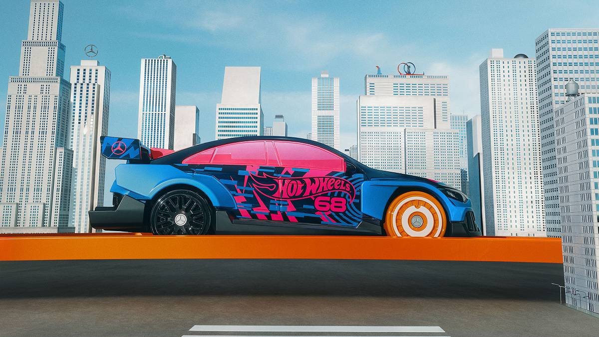 Brincar sem limites agora acontece sobre quatro rodas com DNA Hot Wheels | Divulgação/Mercedes-Benz