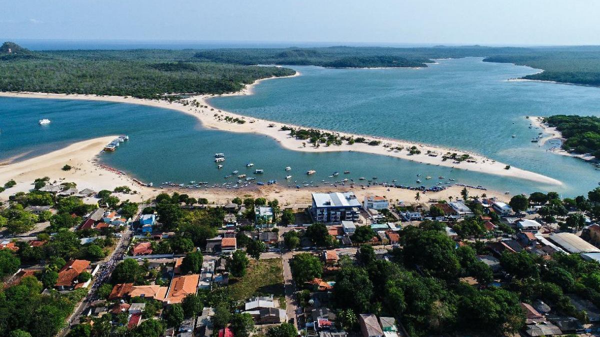 Além das belezas naturais, visitantes podem conhecer comunidades ribeirinhas do Tapajós e do Arapiuns. Foto: Divulgação/Prefeitura de Santarém