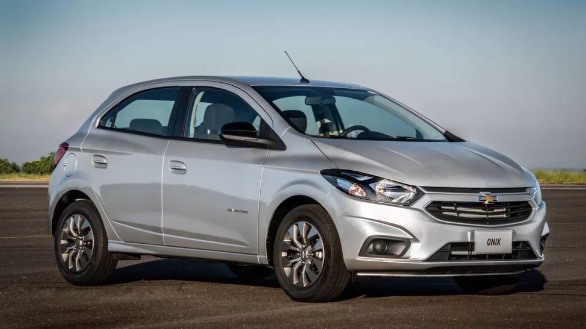 Chevrolet Onix registrou 41.375 vendas. /Foto: Divulgação/Chevrolet