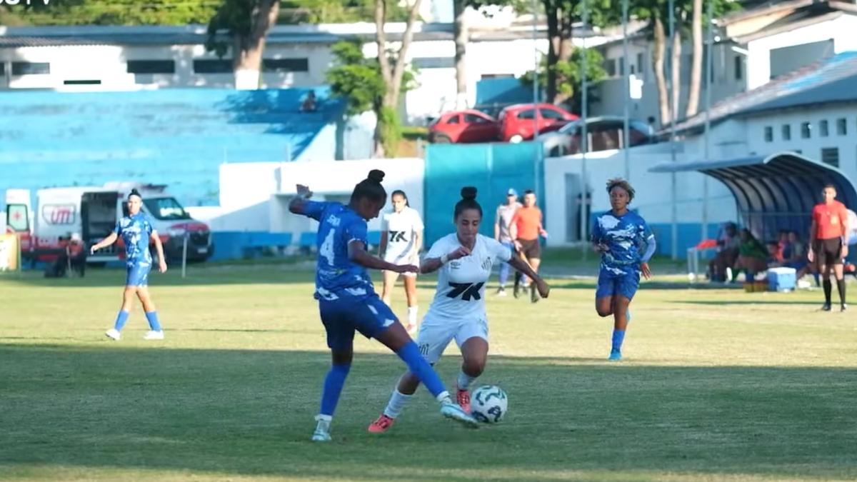 Santos e AD Taubaté se enfrentam, nesta sexta-feira, no Paulistão Feminino. /Foto: Reprodução/YouTube