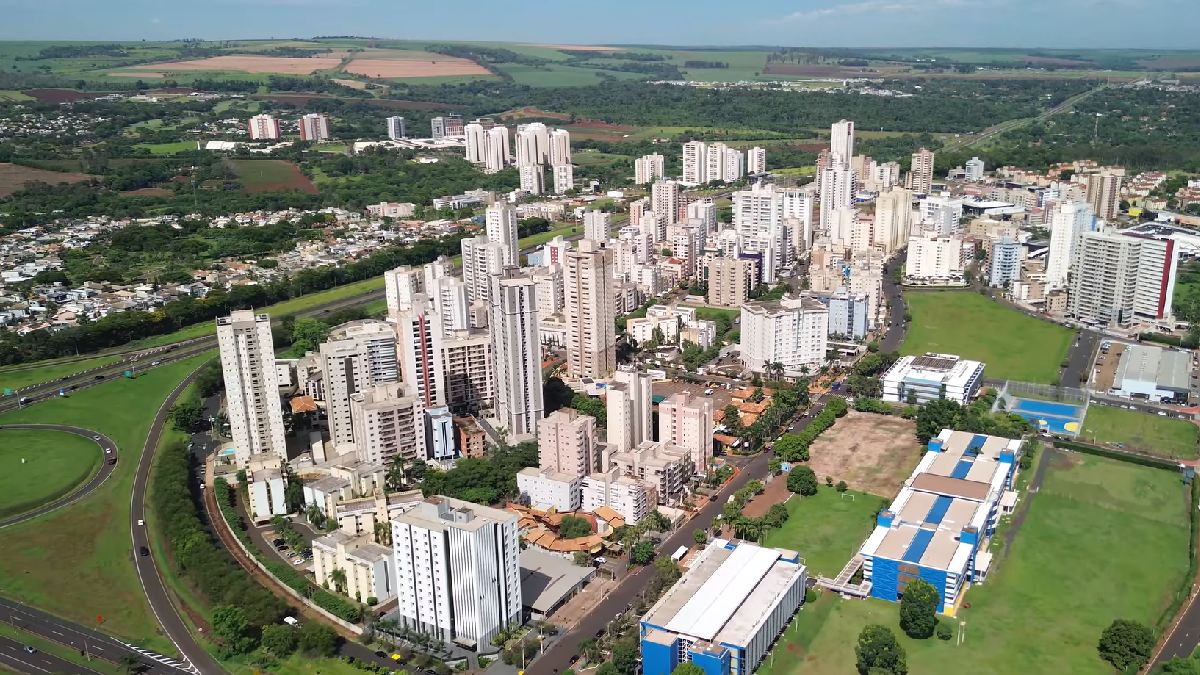 Com IDH 0,800, essa cidade figura entre os melhores índices de qualidade de vida do país | Reprodução YouTube | Canal Drone Futuro
