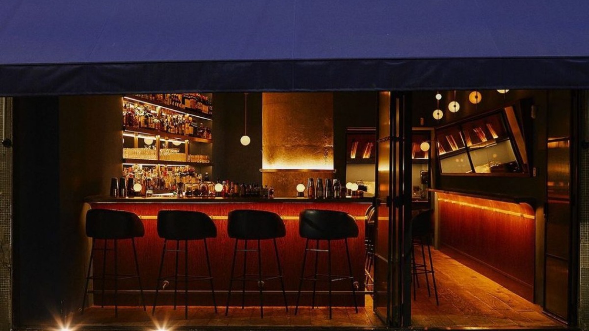 O Fel, eleito o melhor bar de drinques pelo Comer & Beber 2020, fica escondido sob o Edifício Copan, na República. Foto: Divulgação/@fel.sp