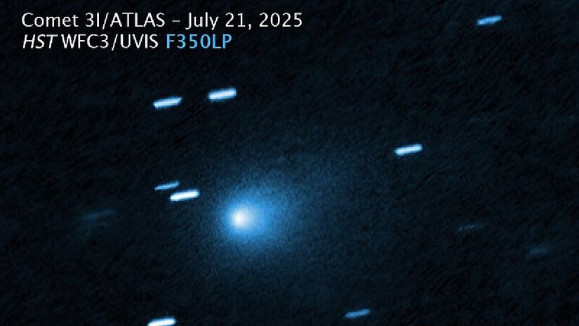O cometa desperta tanta curiosidade e atenção da mídia por ser raro.Imagem: ESA/Hubble