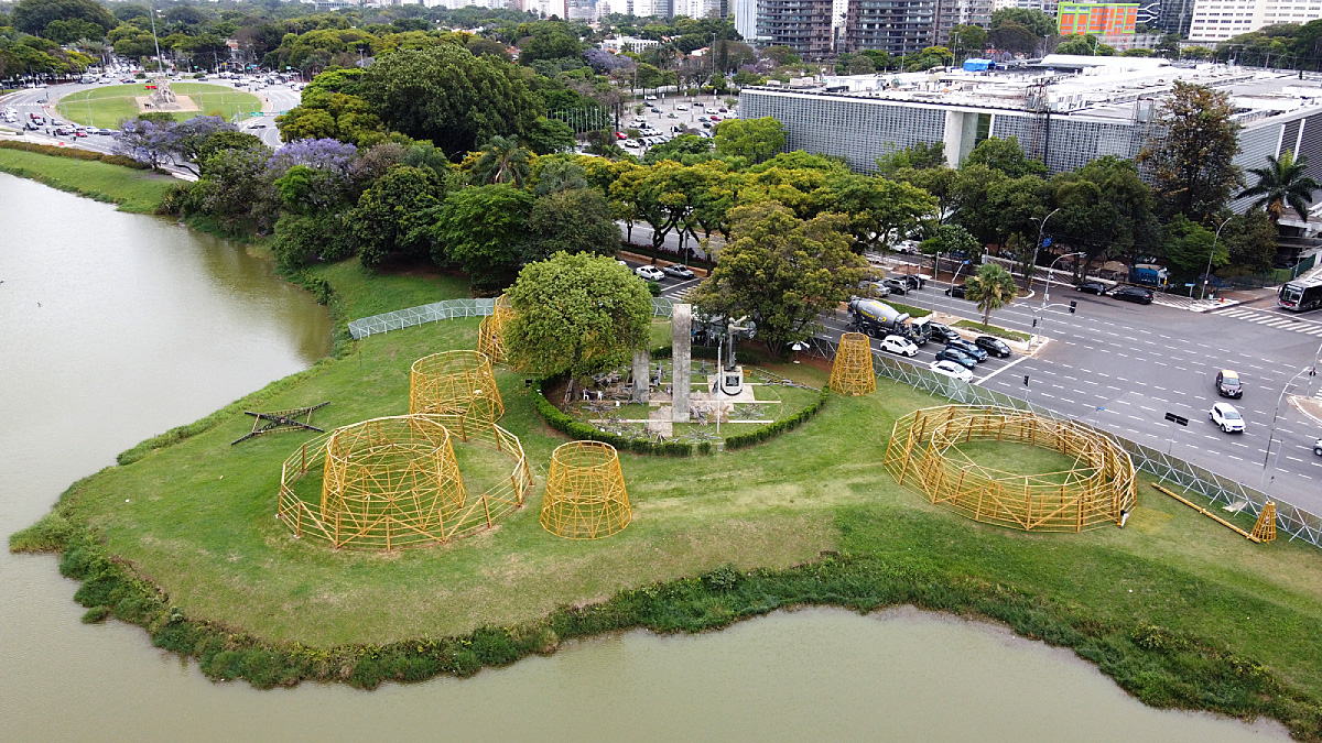 Na data da inauguração, além da iluminação da árvore, acontecerá o tradicional show de luzes no lago. Foto: Yuri Villaça/Gazeta S. Paulo