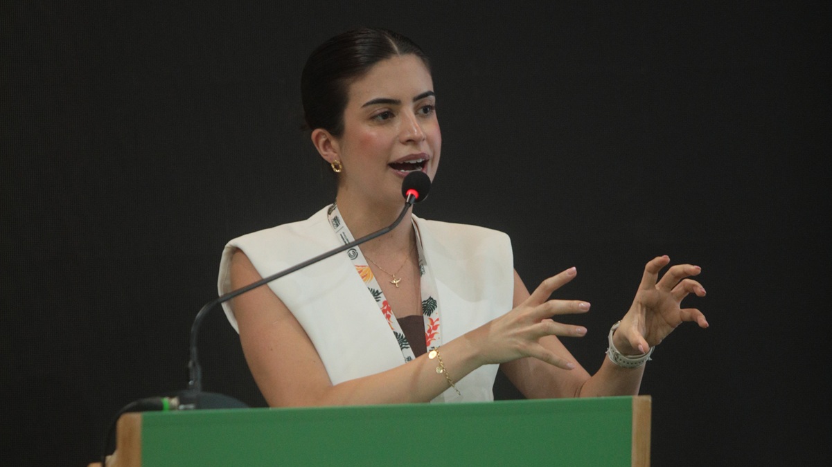 Tabata Amaral defendeu o conceito de turismo regenerativo/Toninho Castro/Gazeta de S.Paulo