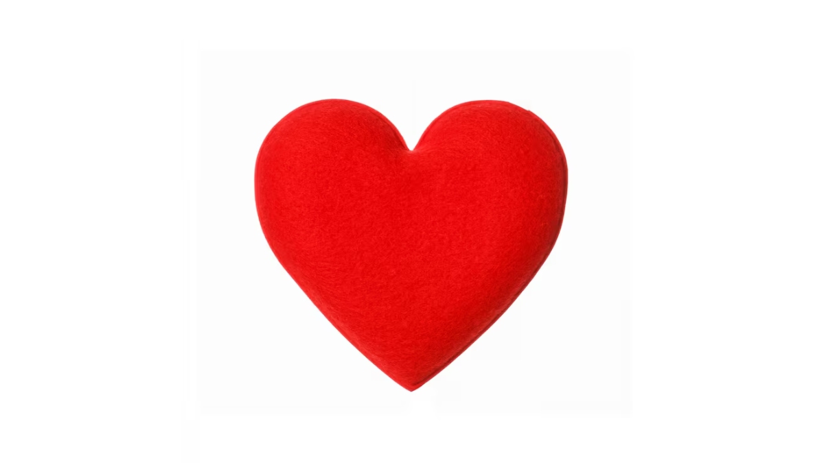 Coração vermelho: o mais clássico de todos representa amor intenso e paixão profunda. É comum em relacionamentos amorosos ou mensagens carregadas de afeto