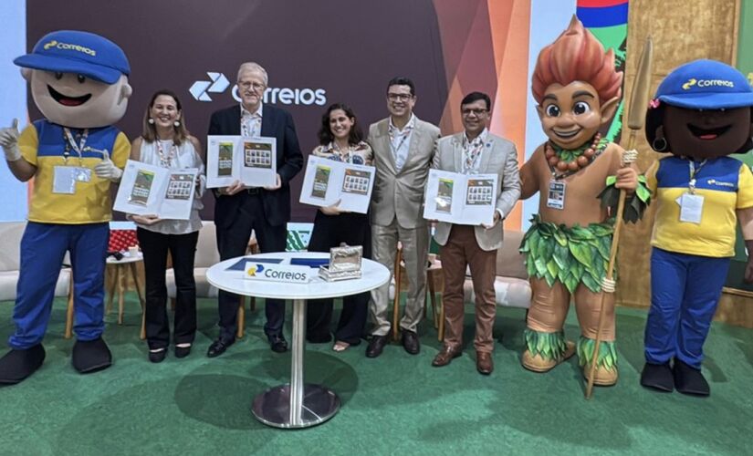 Correios lançam selos comemorativos relativos à COP30/Toninho Castro/Gazeta de S.Paulo
