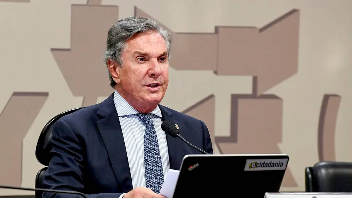 Primeiro presidente eleito após a ditadura, Collor foi condenado pelo STF em 2023. Roque de Sá/Agência Senado