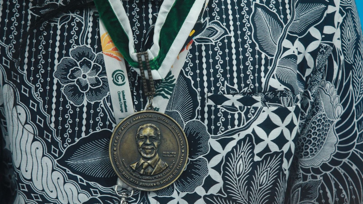 Medalha Kofi Annan é concedida pelo Instituto Global ESG/Toninho Castro/Gazeta de S.Paulo