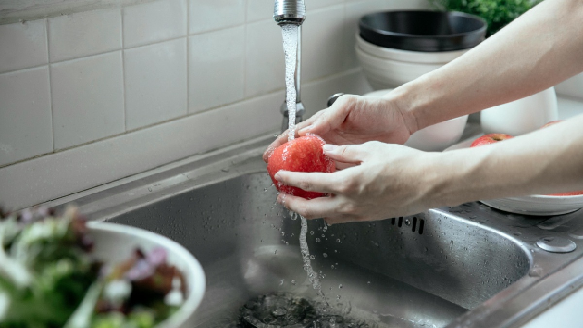 Bactérias como E.coli e Salmonella se escondem em frutas não lavadas. Imagem: Miriam Alonso/Pexels