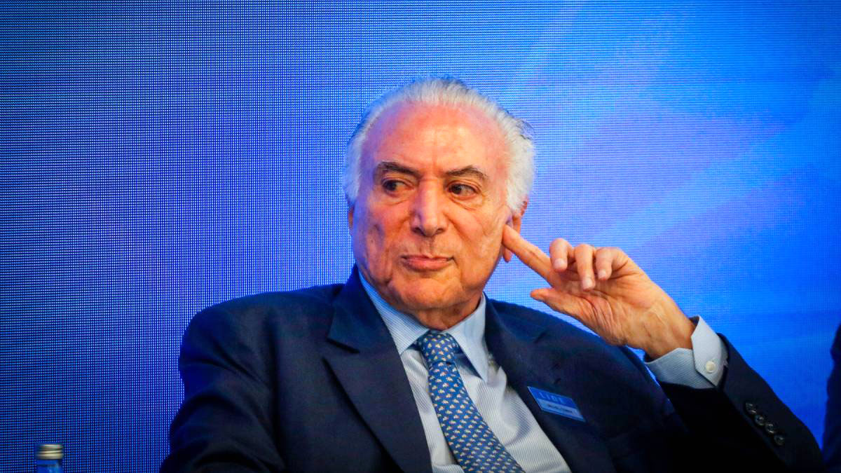 Temer teve a prisão preventiva decretada em março de 2019, menos de três meses após deixar o cargo. Aloisio Maurício/Fotoarena/Folhapress
