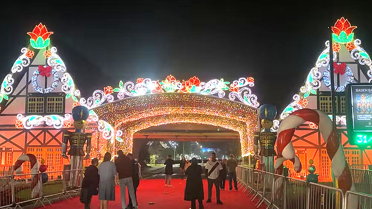Ação marcou a abertura do Natal dos Sonhos.