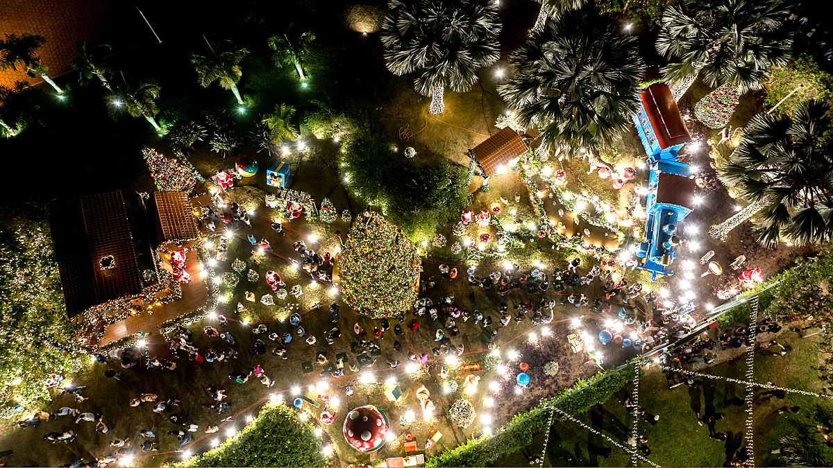 Natal Ypê atrai mais de 100 mil visitantes de diferentes cidades da região /Divulgação