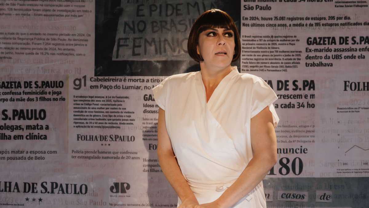 Espetáculo, com dramaturgia de Jarbas Capusso Filho, direção de Joana Dória e atuação de Nicole Cordery e Fábia Mirassos, estreia na quinta-feira (13/11) no Sesc Pinheiros, em São Paulo.