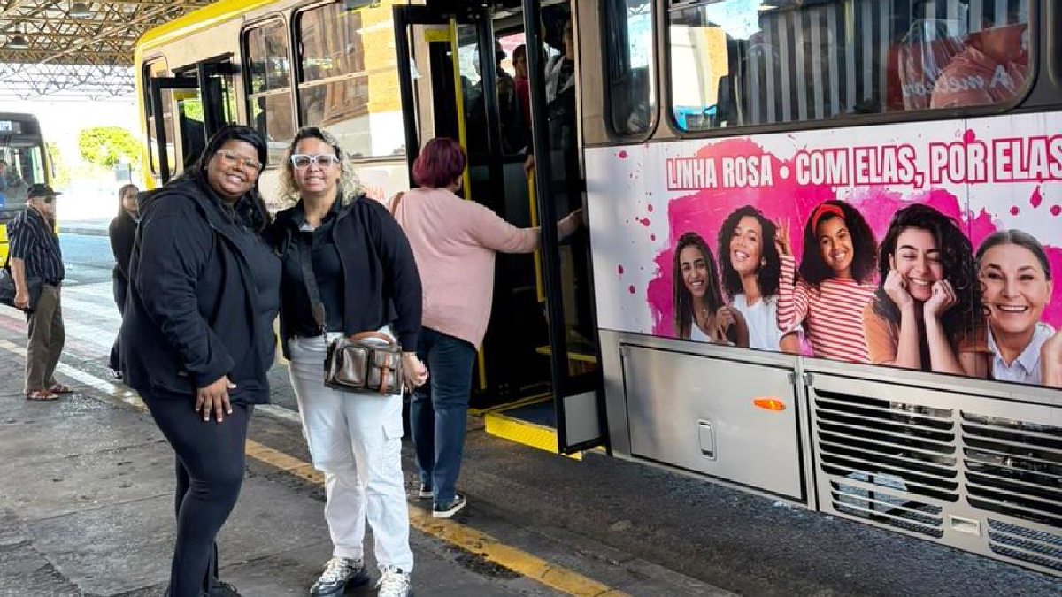 Cidade de Sorocaba, no interior de São Paulo, iniciou a operação da "Linha Rosa".