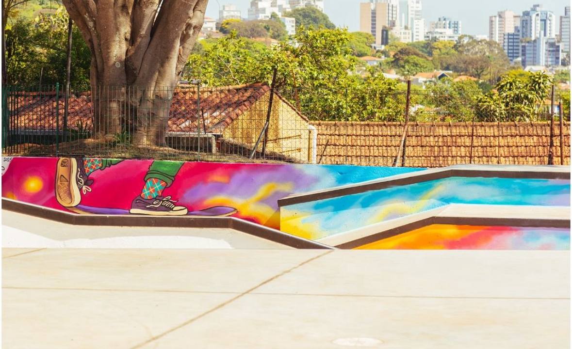 Pista de skate do Parque Zilda Natel reabre revitalizada /Reprodução