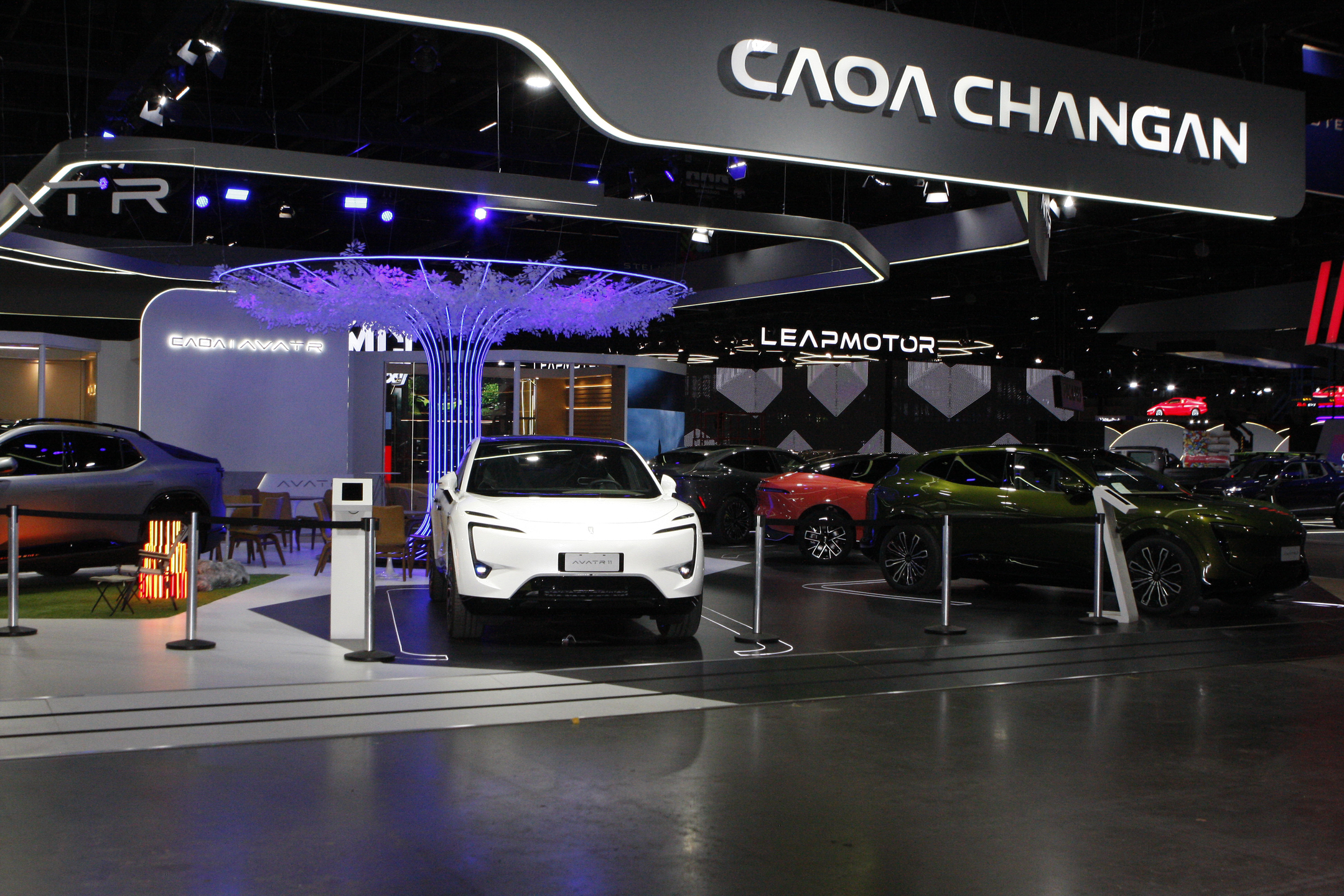Espaço premium desenvolvido com o Motorgrid Brasil, reunindo alguns dos carros mais exclusivos do mundo. Foto: Yuri Villaça/Gazeta de S. Paulo