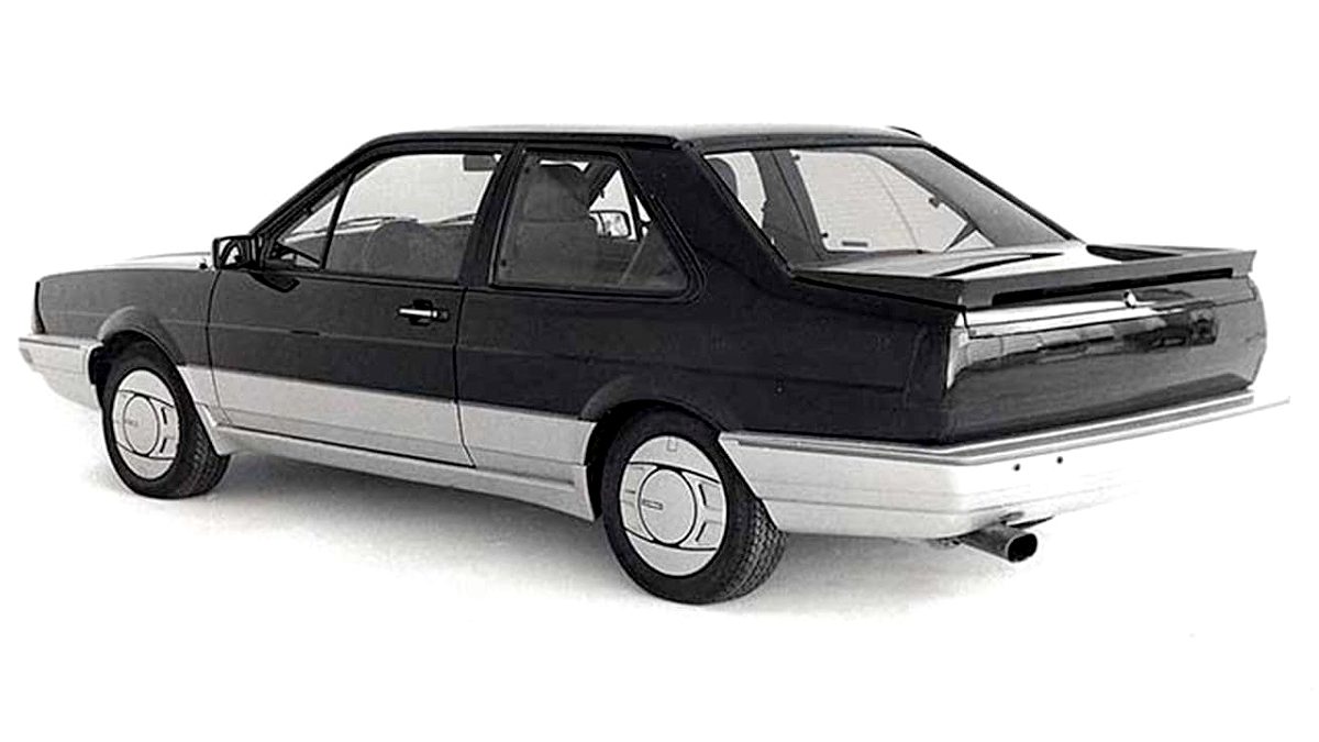 Desenvolvido em parceria com a preparadora Oettinger, o protótipo Tecno II usava motor 1.8 de 142 cv e antecipava inovações que chegariam anos depois à linha da Volkswagen | Divulgação/Volkswagen
