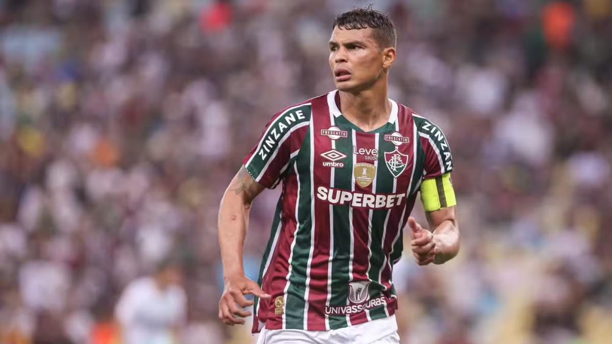 Thiago Silva (Fluminense) disputa por uma vaga na seleção da temporada. /Foto: Marcelo Gonçalves e Marina Garcia/FFC