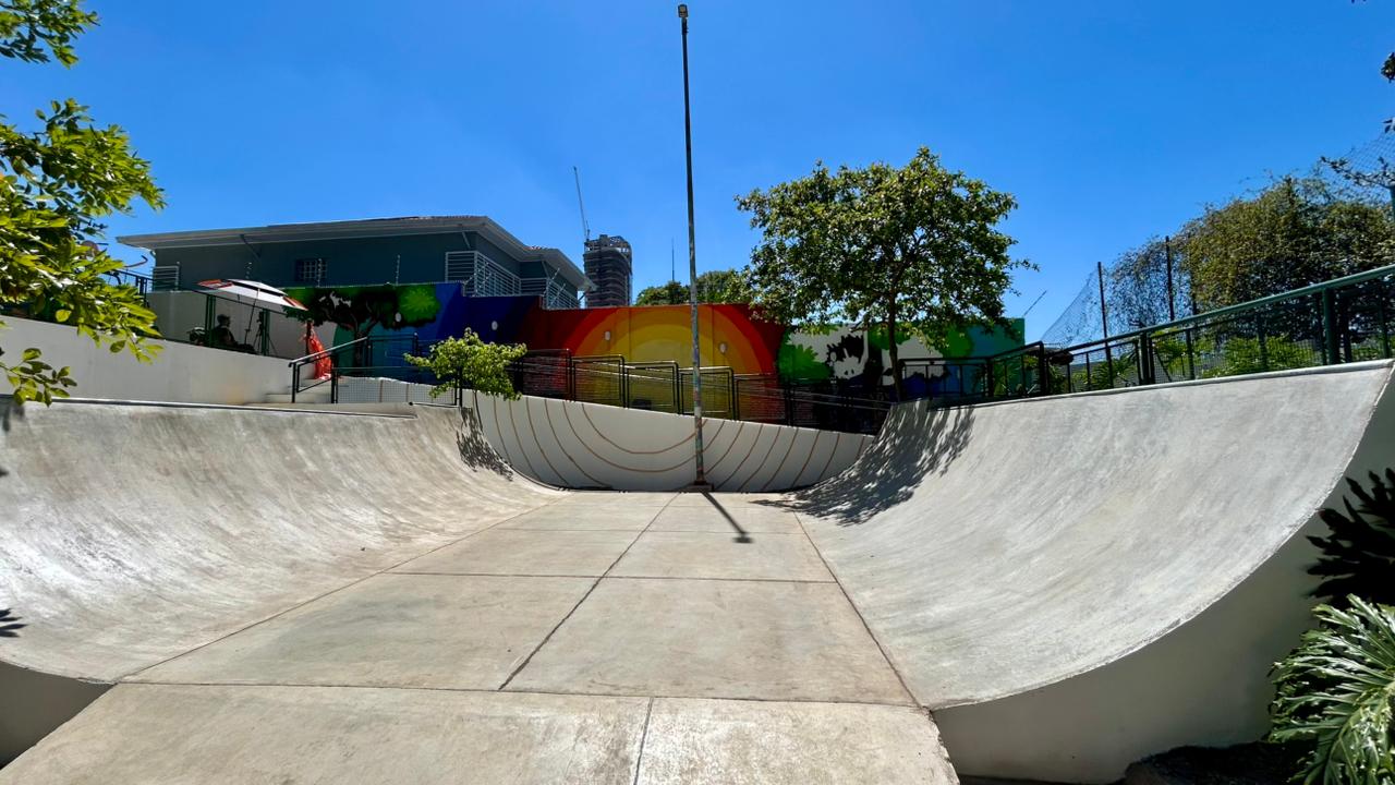 Parque Zilda Natel ganha nova pista de skate e grafites em SP /Foto: Thais Machado/Acervo SVMA